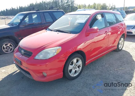 2007 Toyota Matrix Xr из США, поврежденный, VIN 2T1KR30E87C674585